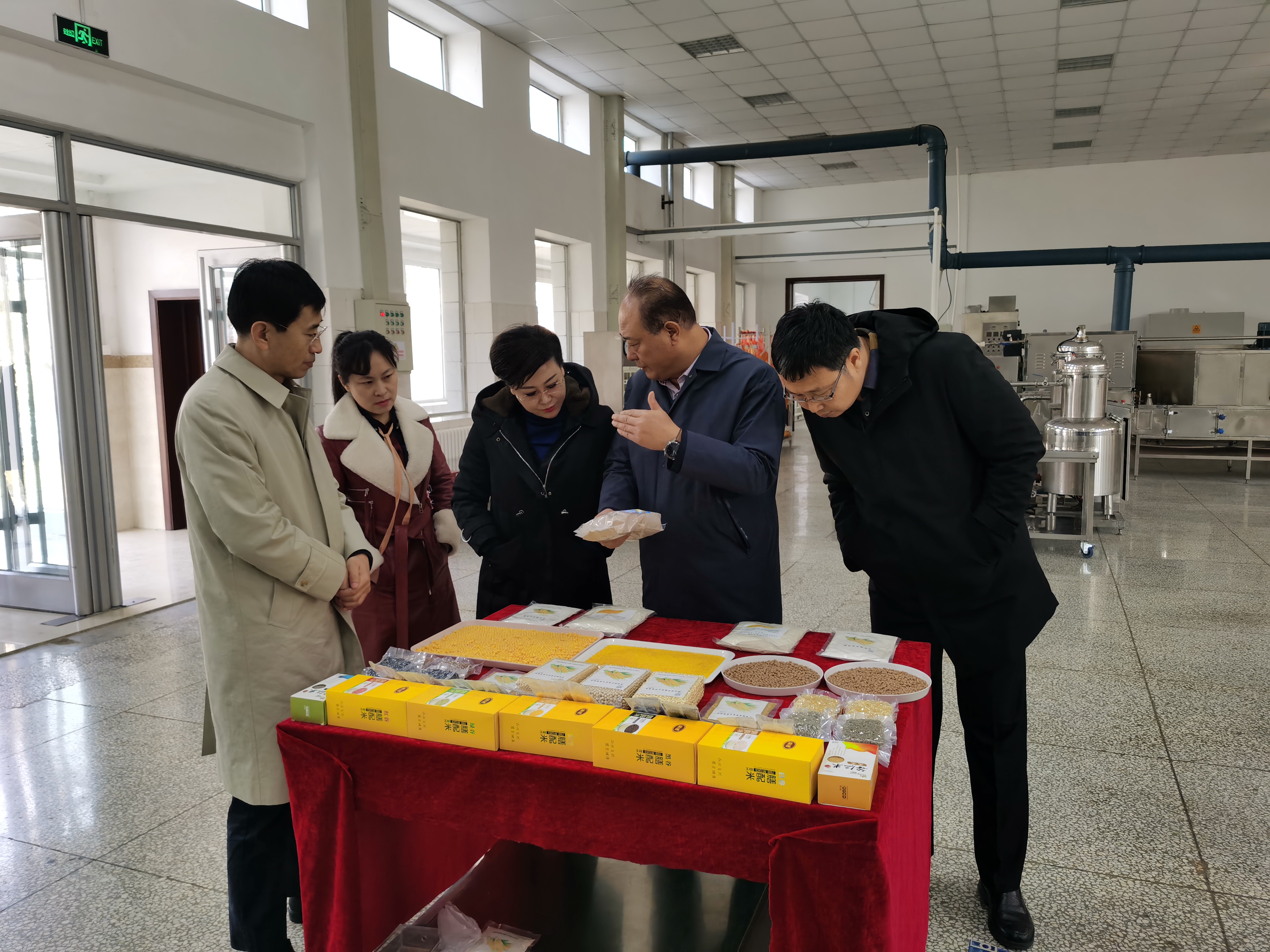 吉林省粮食和物资储备局副局长刘红霞一行来吉林农业大学进行调研