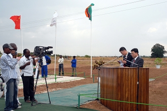 吉林省政府代表团团长金振吉副省长致辞